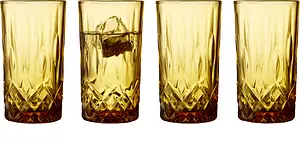 Sorrento Highball 38 cl 4-pack Amber
Lyngby Glas