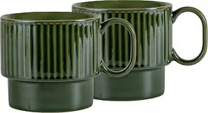 Temugg Grön 2-pack Coffee & More Sagaform